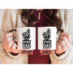 best step dad mug, coolest step dad mug for bonus dad fathers day, number 1 step dad, step father mug, step dad gift, be