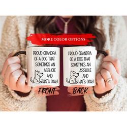 dog grandpa mug for dog grandad fathers day gift, dog doodle mug, funny dog mug, funny grandpa mug, dog grandparent, dog