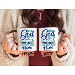 strong women mug, nurse mom gift ideas mug for mothers day, nurse mom gift ideas, super mom mug, nurse mom coffee mug fo