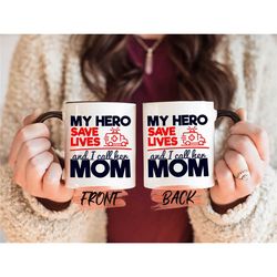 emergency doctor mug, doctor mom phd mug for women mothers day, mug doctor, dr mom, medical doctor gifts, mommy coffee m