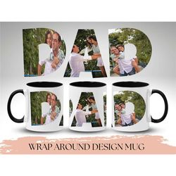 personalized dad mug, fathers day gifts mug for daddy, best dad ever mug, father daughter gift, dad coffee mug, custom d