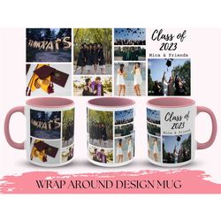 collage graduation mug, graduation collage mug for students graduation day, class of 2023 mug, college grad mug, custom