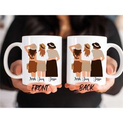 best friend mug, fabulous squad mug for best friends birthday gift, best friend gift, gift for best friend, best friend