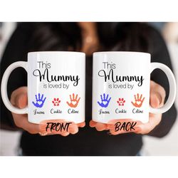 personalized mum mug, mama mug for mums christmas gift, mama coffee mug, fur mom mug, mama cup, personalized mom life mu
