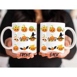 cute pumpkin mug, pumpkin sweater weather mug for fall lovers autumn gift, fall vibes mug, pumpkin mug, autumn coffee mu
