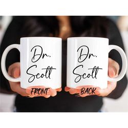doctor name mug, dr. phd mug for men & women birthday, custom doctor mug. doctor name mug, dr mug, doctor coffee mug for