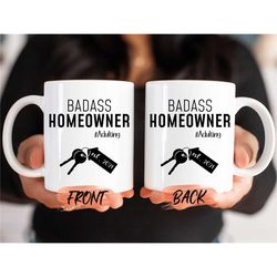 home owner gift, funny homeowner gift mug for new homeowner house blessing gift, home owner mug, homeowner mug for men a