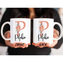 personalized mug, initial name mug for sister-in-law birthday gift, monogram mug, initial mug, custom name mug, name mug