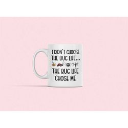 funny bug mug, entomologist gift, funny bug lover gift, bug life mug, i didn't choose the bug life, the bug life chose m