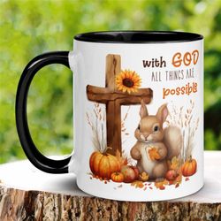 christian gifts, christian mugs, thanksgiving mug, holiday mug, fall mug, fall coffee mug, christian merch, fall gifts,