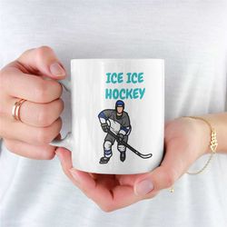 hockey mug, funny ice hockey mugs, novelty hockey mug, unique hockey mug, hockey fan player, hockey mug for girlfriend,