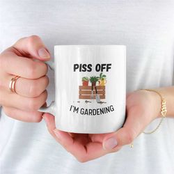 gardening mug, mug for horticulturist, mug for garden lover, garden gift for mum, garden gift for dad, gardeners mug, ga