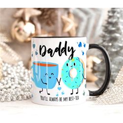 personalised daddy bestie mug gift, grandad birthday day gift for him, mug gift for dad, granadad birthday gift mug, dad