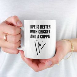 cricket mug, cricket mug for boyfriend, cricket mug for girlfriend, novelty cricket mug, cricket, unique cricket mug, cr