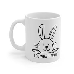 i do what i want cat coffee mug, funny middle fingers cup, cat lover gift