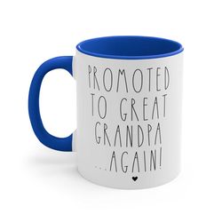 promoted to great grandpa...again! - pregnancy announcement, great grandpa again gift, great grandpa gift, baby again gi