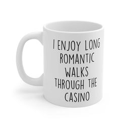 casino gifts, gambler gift, casino player coffee mug, poker lover gift, gambling cup, casino birthday