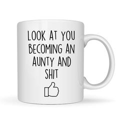 new aunt gift, new aunt mug, new auntie gift, future aunt, funny aunt gifts, best aunt gift, aunt reveal, auntie coffee