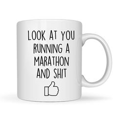 marathon gifts for women and men, marathon mug, marathon runner gifts, first marathon gifts, marathoner gifts