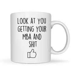 mba graduation gift, mba graduates gift, mba degree gift, mba gift, mba mug, masters of business administration, mba gra