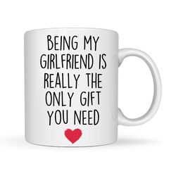 girlfriend gifts, anniversary gifts for girlfriend, girlfriend mug, girlfriend thank you, gf cup, gf gift, girlfriend cu