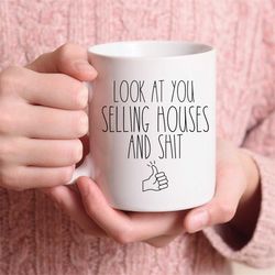 real estate agent gifts | gifts for real estate agent | real estate agent mug | rae dunn real estate agent mug | real es