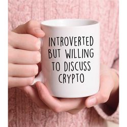 crypto market gift, stonks mug, crypto, stock market, crypto mug, day trader, trading meme mug, btc crypto trading, inve