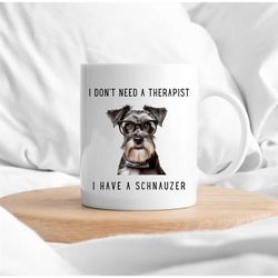 schnauzer dog lover mug | dog lover mug | 11oz ceramic mug