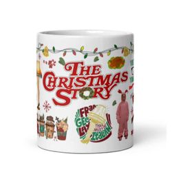 the christmas story/ christmas mugs/youll shoot your eye out/ mug exchange/christmas party mug/coworker funny gifts 11or