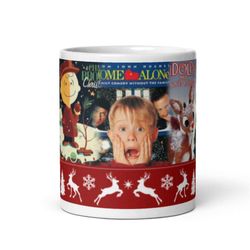 retro christmas movies mug/ movie watching mug/ gift ideas/ mug exchange/ christmas gift ideas/ my christmas movie watch