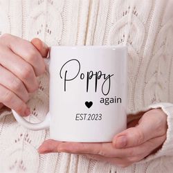 grandpa, grandpa again - pregnancy announcement, baby announcement, grandpa again gift, father's day gift, custom grandp