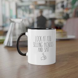 real estate agent gifts | gifts for real estate agent | real estate agent mug | rae dunn real estate agent mug | real es