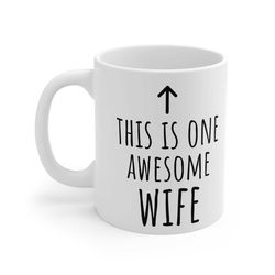wife gifts, funny gift for wife, wife mug, wife coffee mug, wife birthday gift, best wife gift, anniversary gift idea, w