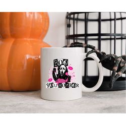 boo you horror/ scary halloween/ movie/ 11oz mug/ funny halloween mug /spooky season/slasher/ screamers/ cute mug