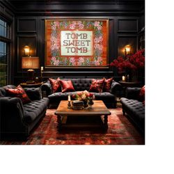 haunted mansion tomb sweet tomb digital art print haunted ghost poster 999 happy haunts large sizes 300 dpi high resolut