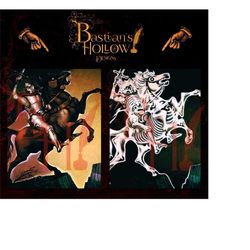 2 haunted mansion ghost knight horse portrait digital art haunted ghost poster 999 happy haunts large size 300 dpi high