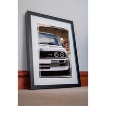 bmw m3 print canvas poster e30 gift classic car art minimalist vintage style wall art decor motorsport legend old artwor