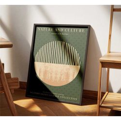 nature and culture poster - scandinavian posters -