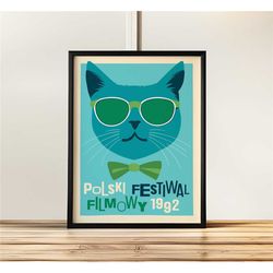 1992 polish movie festival poster | polski festiwal