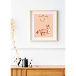 mothers day gift printable quote poster text print