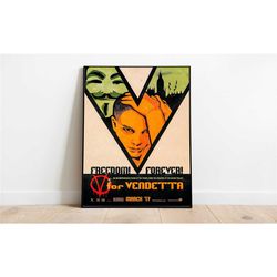 v for vendetta poster / james mcteigue /