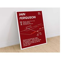 iain ferguson, hearts v bayern munich, football poster