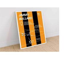 jimmy bullard, hull city v manchester city, football poster