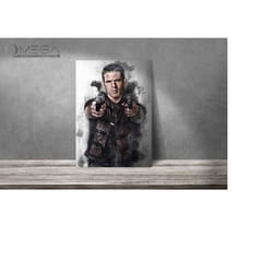 john crichton poster john crichton print farscape art print wall art home decor