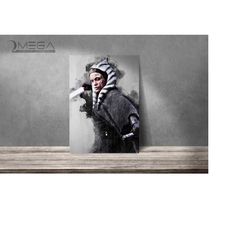 ahsoka tano poster ahsoka tano print art print wall art home decor