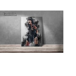 xena poster xena print warrior princess art print wall art home decor