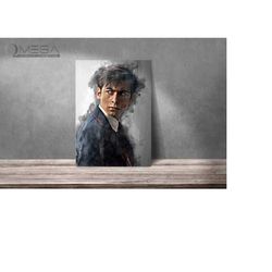 number five poster number five print umbrella academy art print wall art home decor