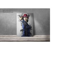 agent carter poster peggy carter print art print wall art home decor