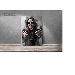 ozzy osbourne poster ozzy osbourne print art print wall art home decor