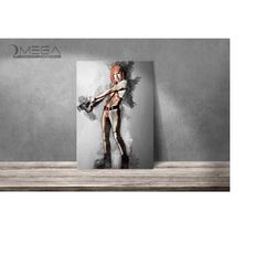 leeloo poster milla jovovich print the fifth element art print wall art home decor